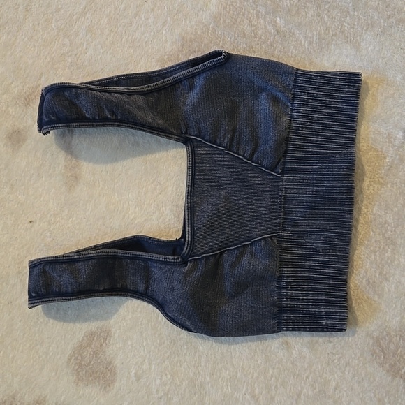 Free People Good Karma Square Neck SportsBra FP Movement Bra Top XS/S 🆕 - Picture 4 of 8